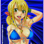 Lucy (fairy tail) UltraBlue  by al'd.baran