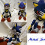 Classic Metal Sonic poses