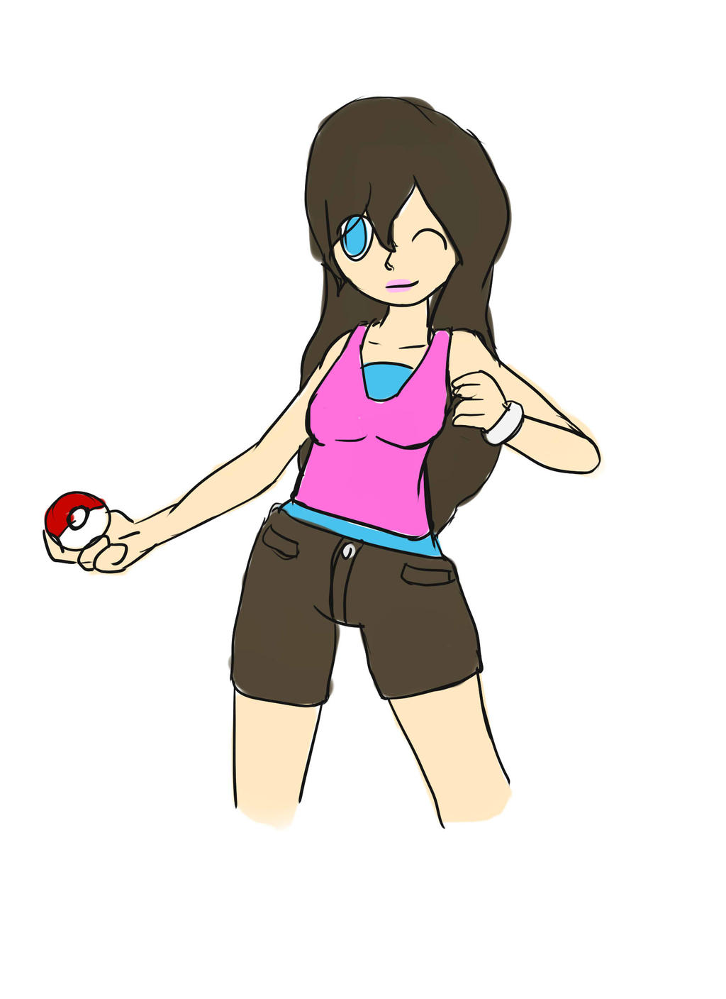 pokemon trainer oc layla digital x3