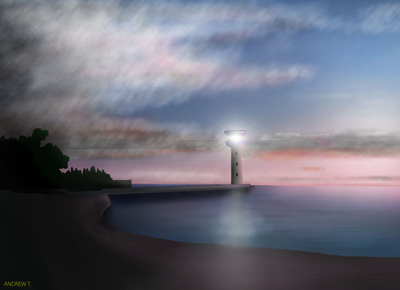 The lighthouse by Andrew-Thiago on DeviantArt