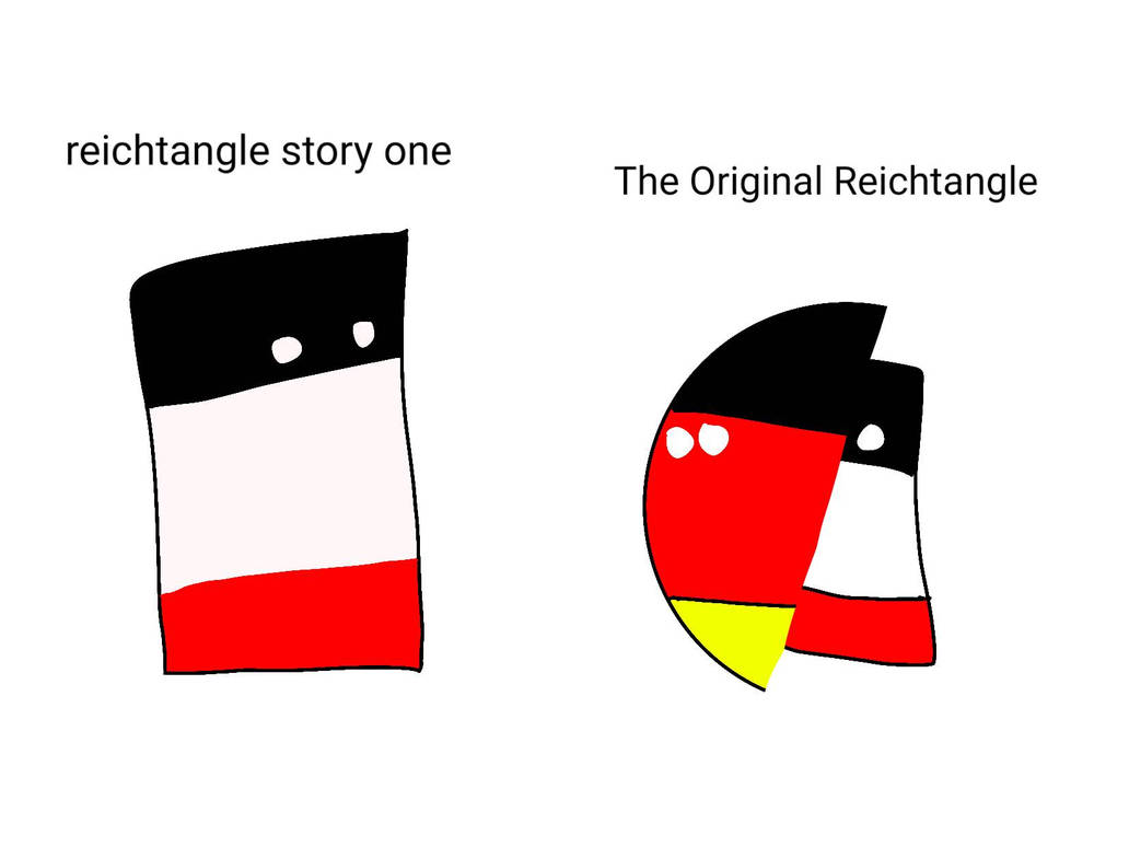 Reichtrangle How they look like (countryballs art) by HakugamerArt on DeviantArt
