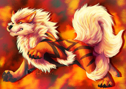 Arcanine - Paint experiment