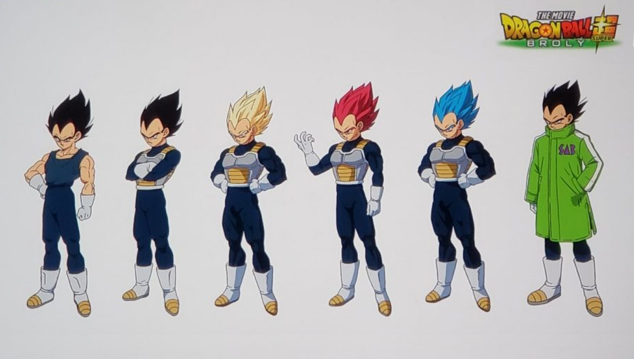 Vegeta Design Dragonball Super BROLY Filme 2018 by BrunoArtes08 on