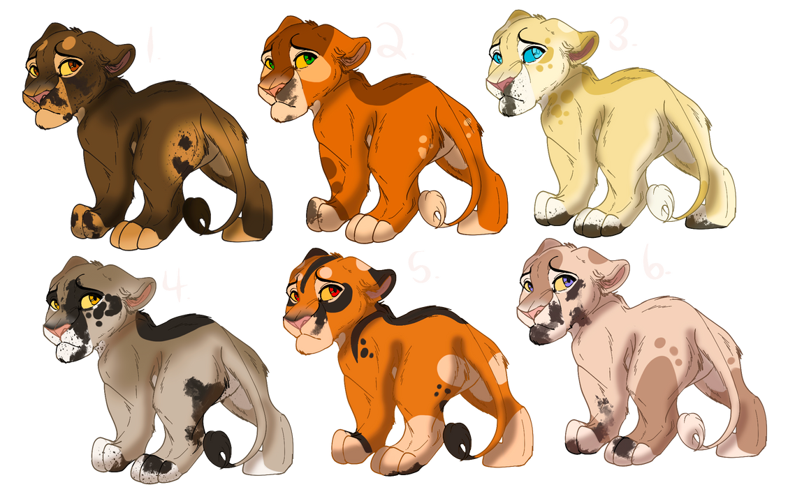 Termite Pride Cubs - TLK ADOPTS 2/6 OPEN by broodmares on DeviantArt