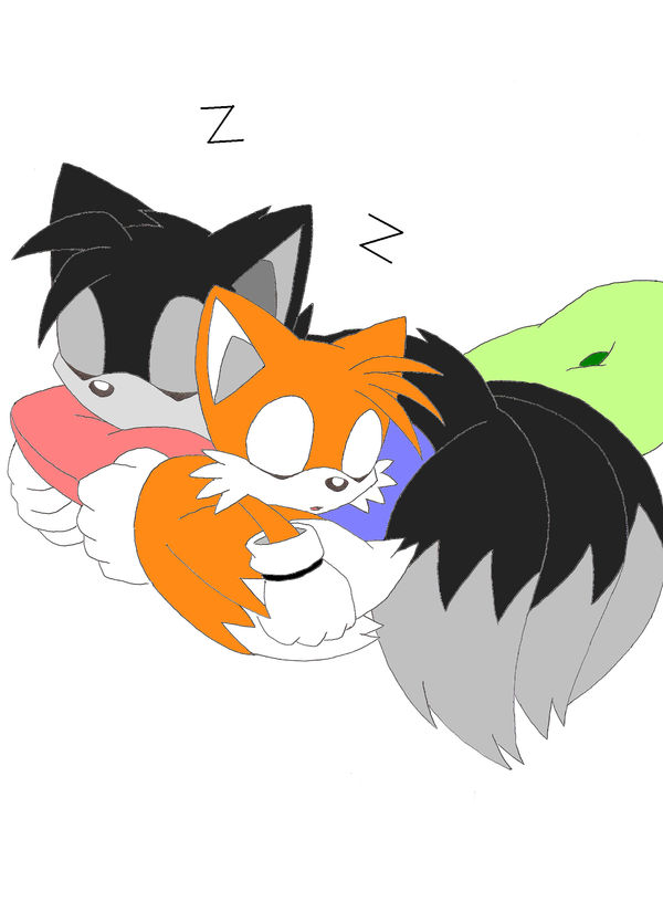 Merrick and Tails: Nap time