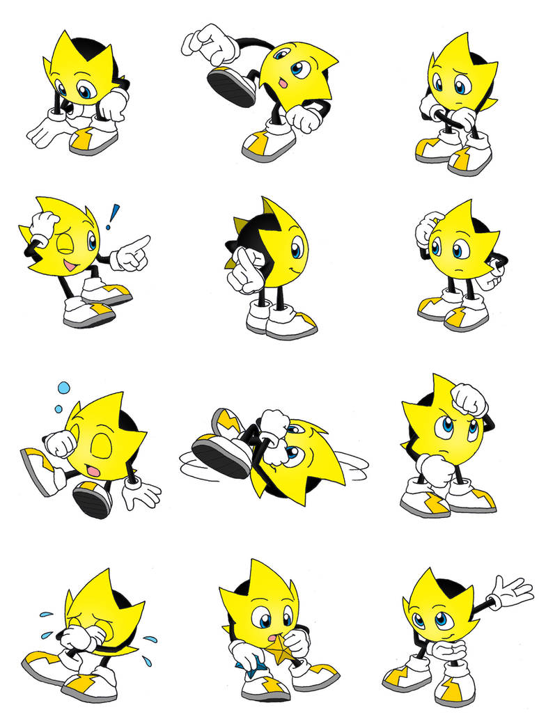 Ristar drawings 2 by SpitFireLex on DeviantArt