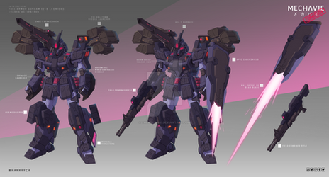 Full Armor Gundam EZ-8 Leonidas, HADES activated