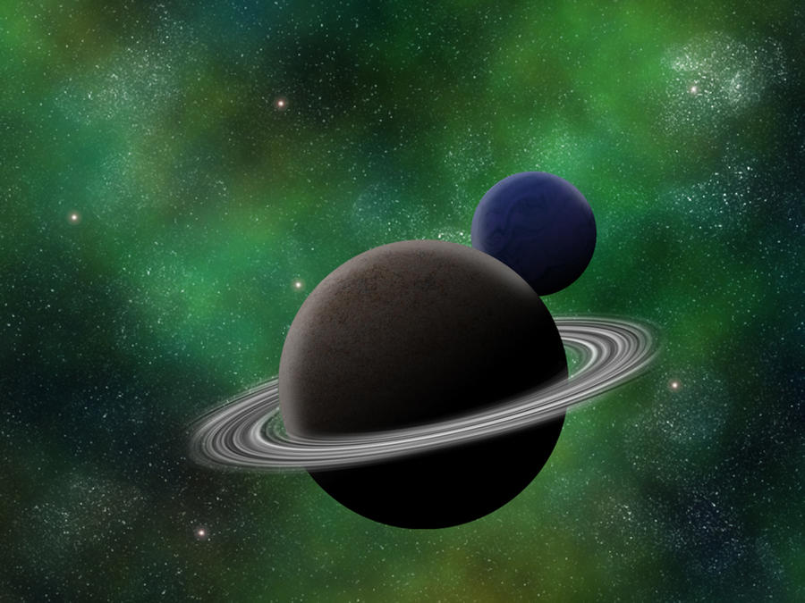Two Planets Col Two Planets by PaintingSheepBlue on DeviantArt