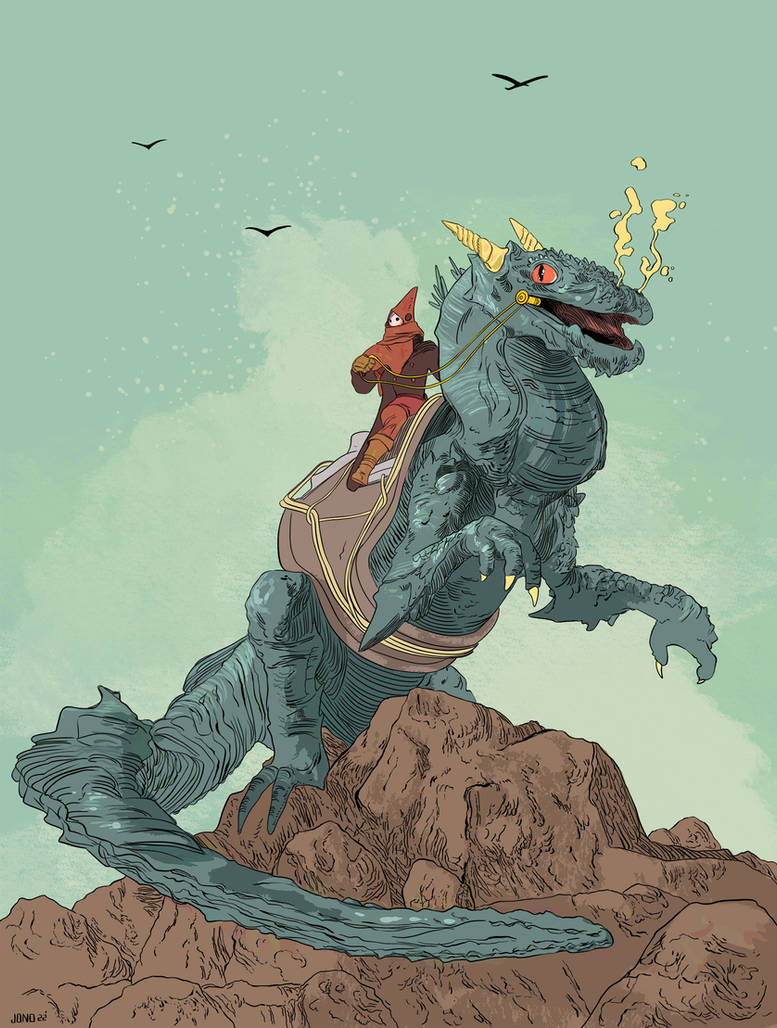 Wym Rider Dog Wyrm Rider by ChristopherJono on DeviantArt