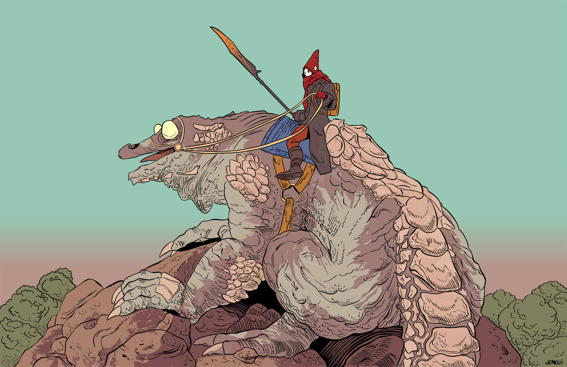 Wym Rider Dog Wyrm Rider 2 by ChristopherJono on DeviantArt