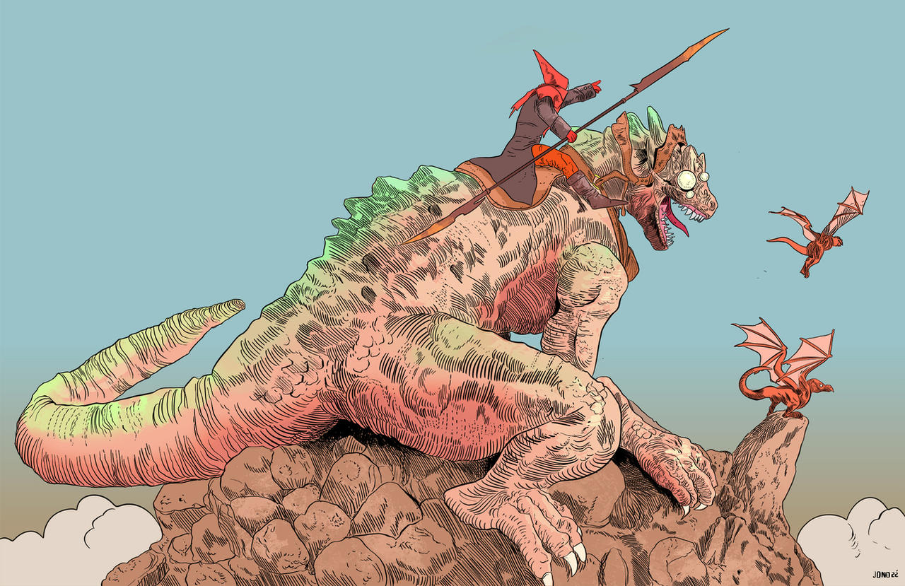 Wym Rider Dog Wyrm Rider 3 by ChristopherJono on DeviantArt
