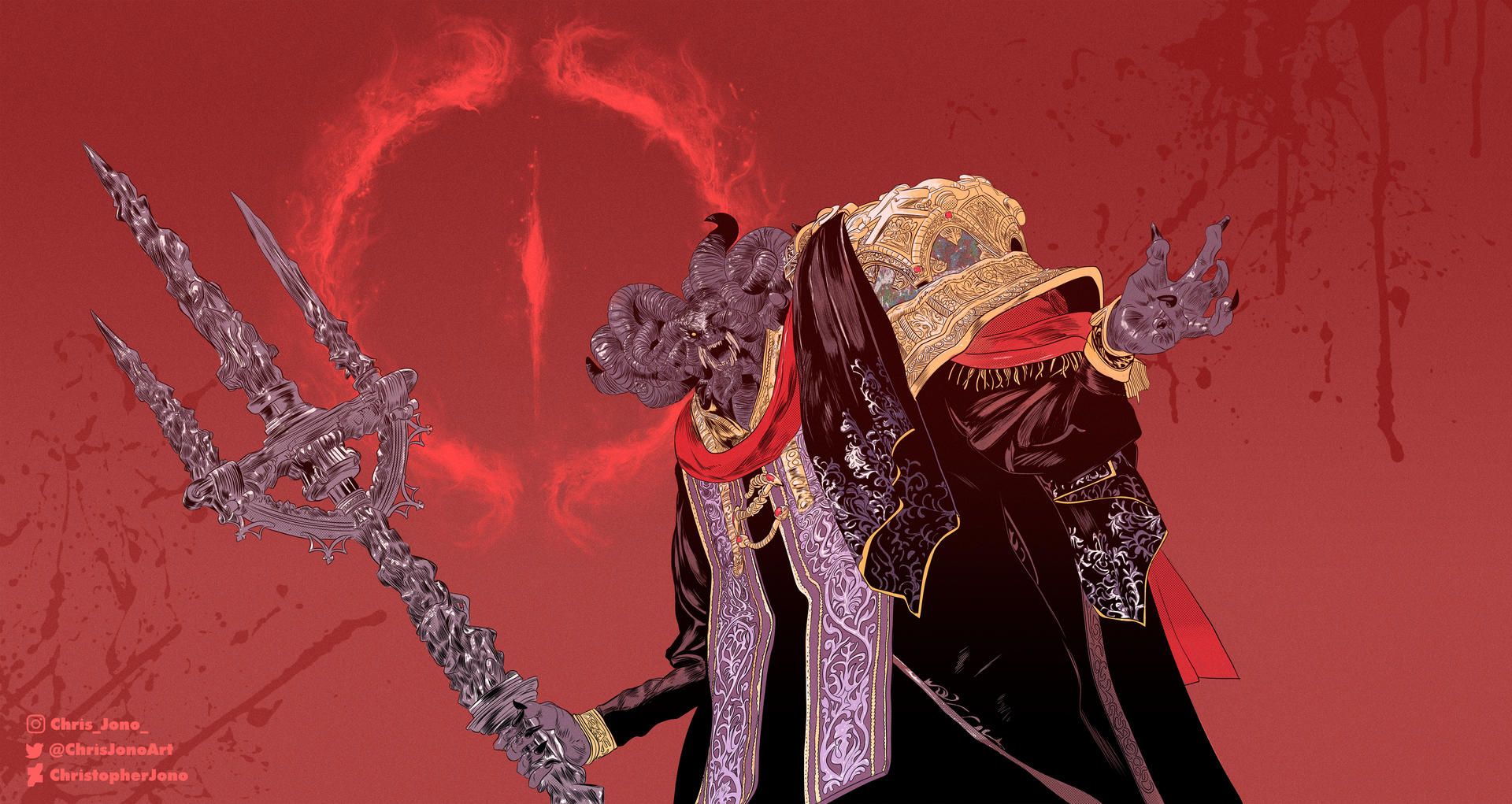 Mohg, Lord Of Blood by ChristopherJono on DeviantArt