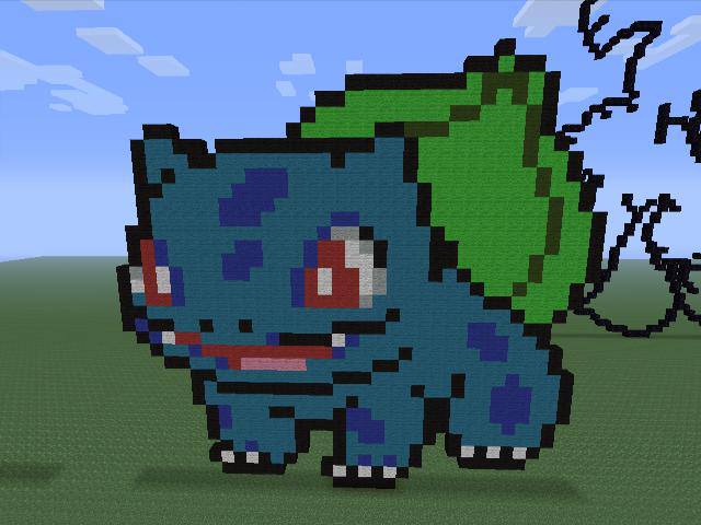 Bulbasaur Minecraft Minecraft - Bulbasaur by ExplosiveBra on DeviantArt