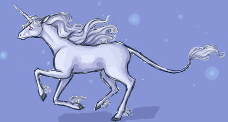 Last unicorn doodle