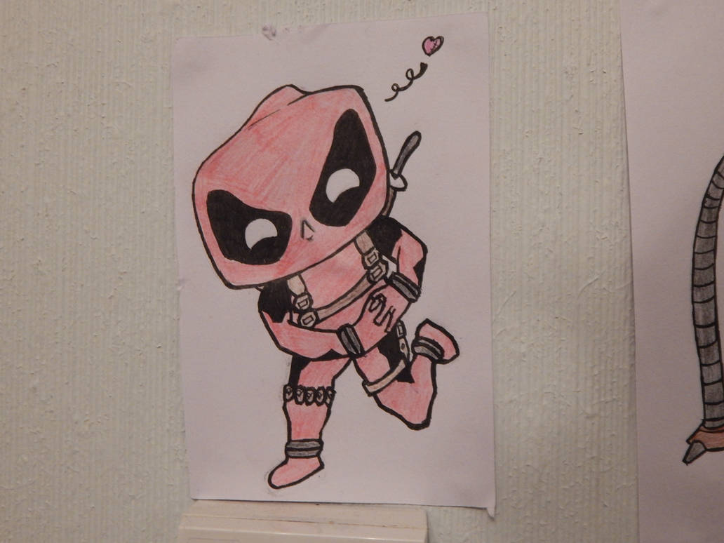Small Deadpoolio Sketch by SketchSumo on DeviantArt