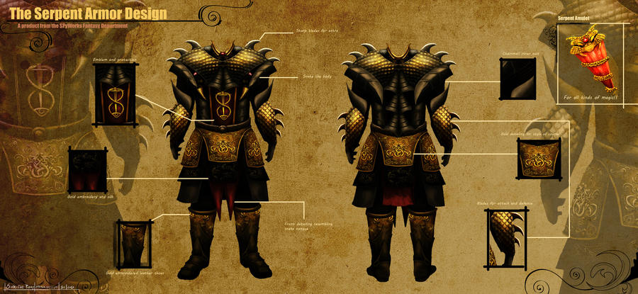 Fantasy Armor concept