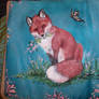 Fox bag-closeup