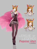 [MMD] League of Legends - Popstar Ahri WIP