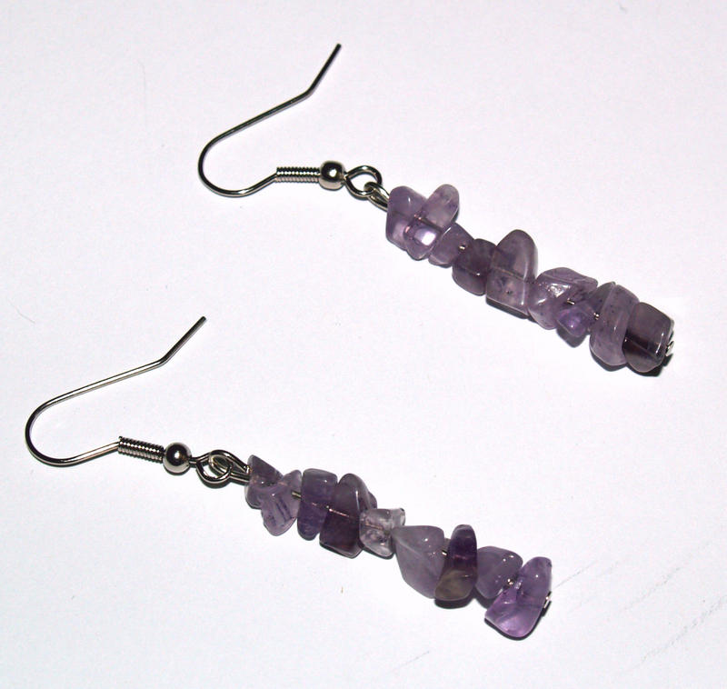 amethyst earrings