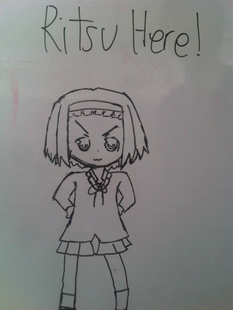 1st anime drawing of ritsu by duel91 on DeviantArt