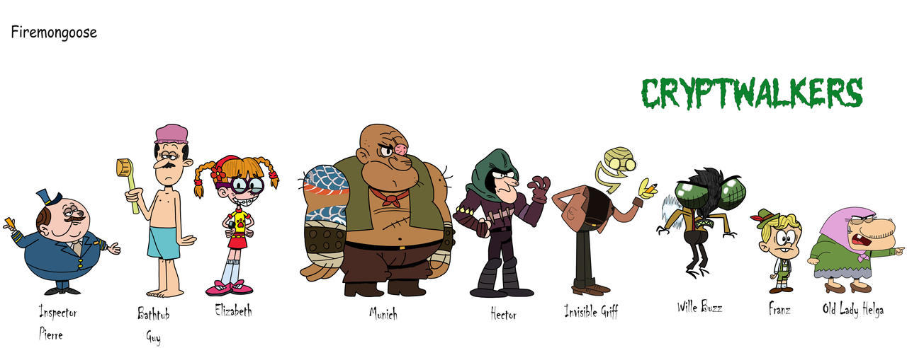 Cryptwalker: Minor Characters by Firemongoose1999 on DeviantArt