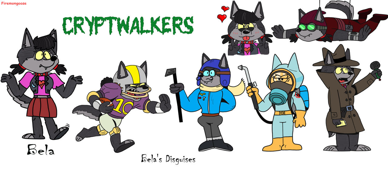 Cryptwalkers: Bela by Firemongoose1999 on DeviantArt