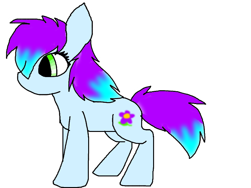 Pony Adoptable 1 =Flower cutiemark=