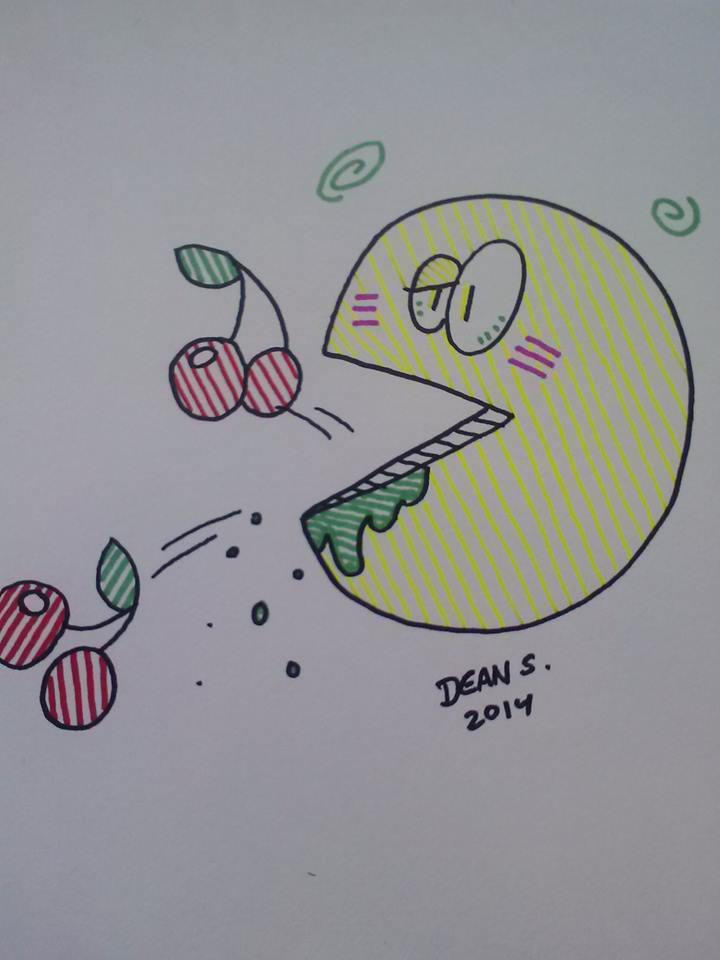 Sick Pac Man by GreenUnicornArt on DeviantArt