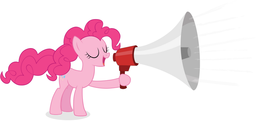 Pinkie Pie Bullhorn