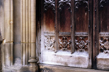 Church door