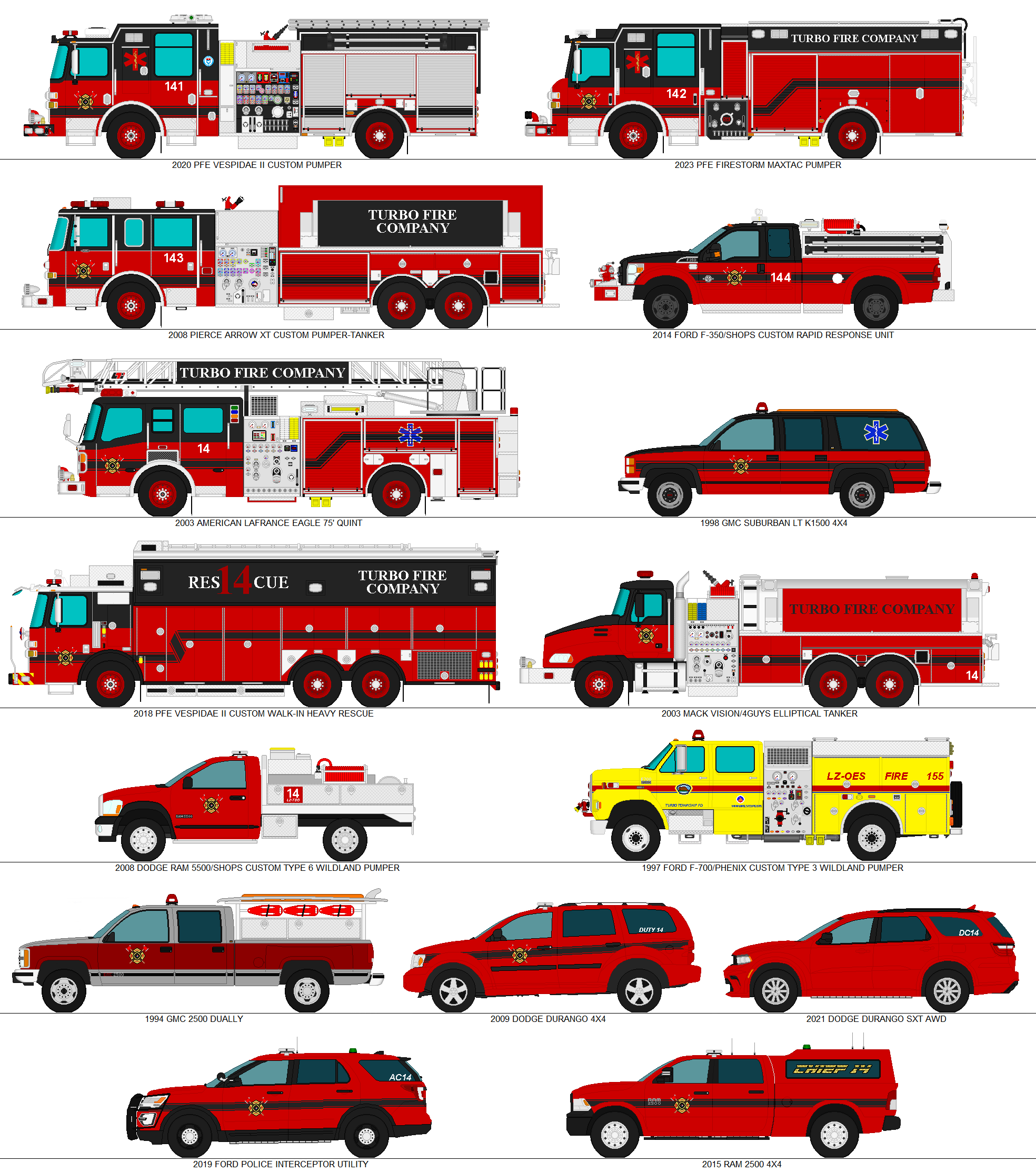 Deviantart Fire Engine Turbo Fire Company by Sgt-Turbo on DeviantArt