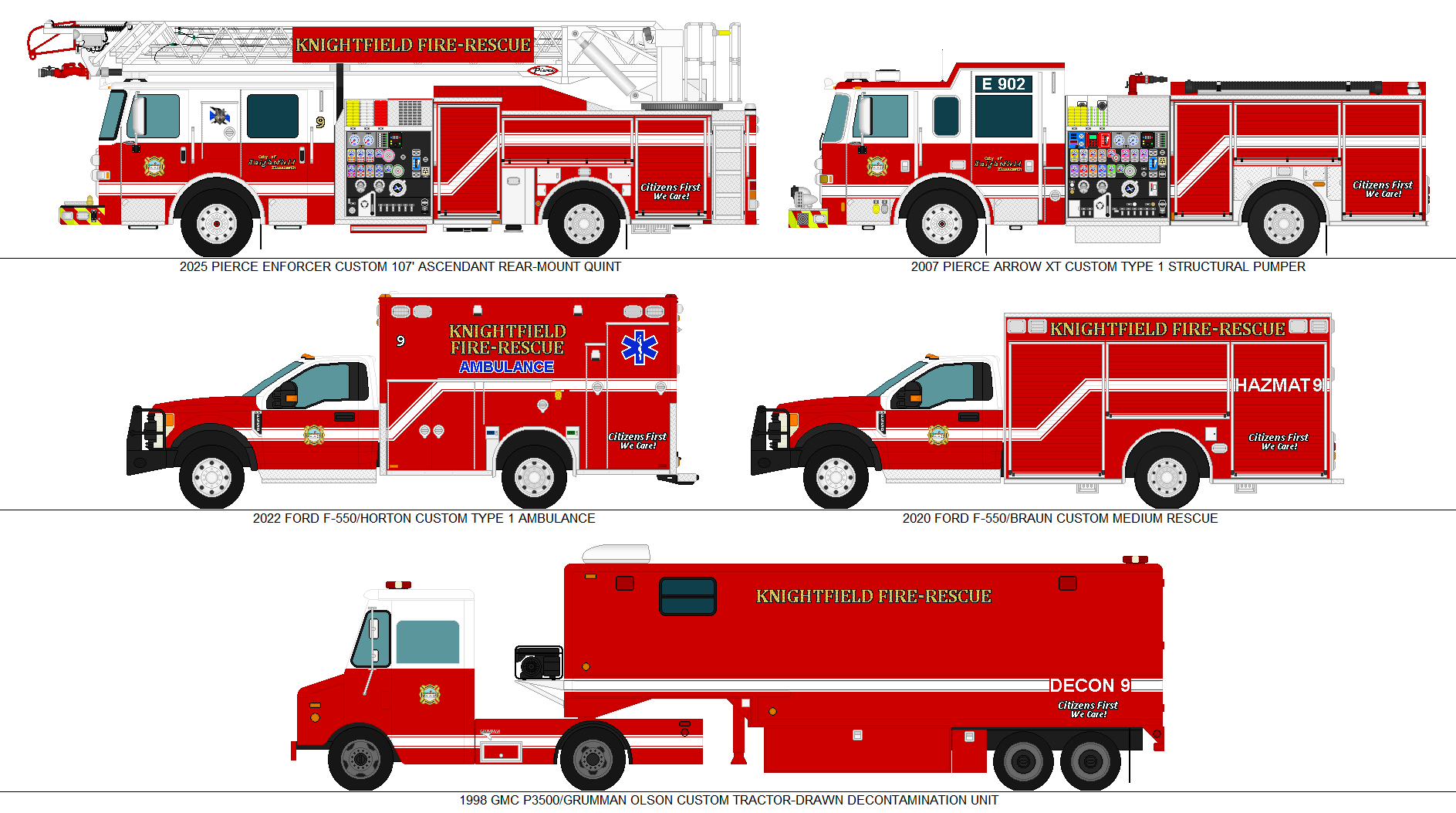 Mfd Rescue 9 Knightfield Division of Fire-Rescue - Station 9 by Sgt-Turbo on DeviantArt