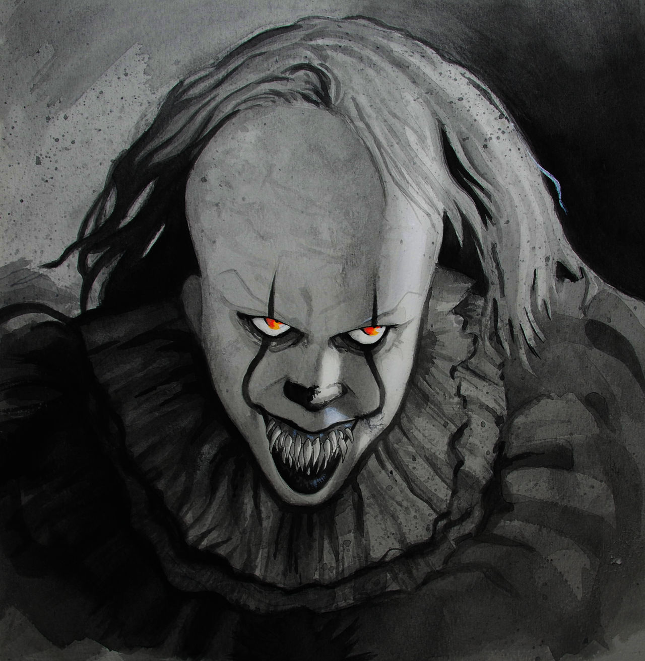 IT Pennywise color pencil drawing by milyzhang97 on DeviantArt