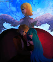 Vocaloid - Alluring Secret  Miku And Len (lenku)