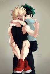 Bnha bakudeku - mine.