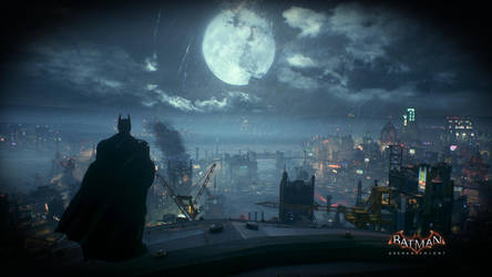 Arkham Knight - Gotham Panorama