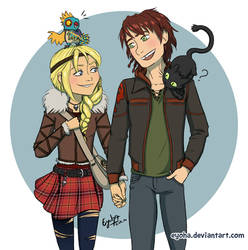 Httyd 2 - Hiccup and Astrid