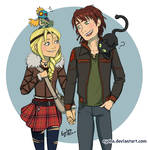 Httyd 2 - Hiccup and Astrid