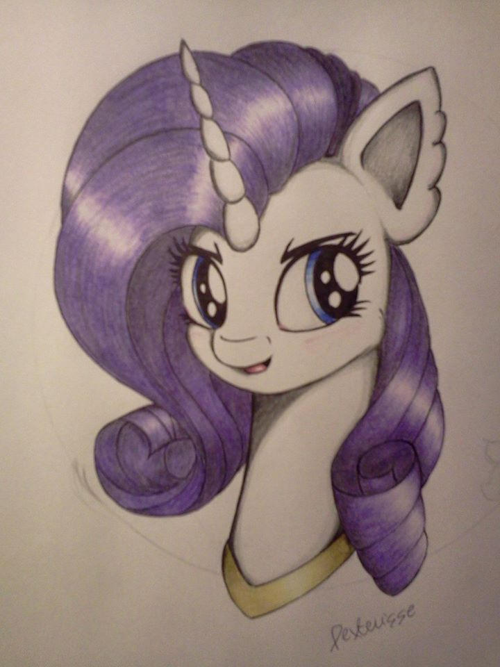 MLP Rarity by Dexterisse on DeviantArt