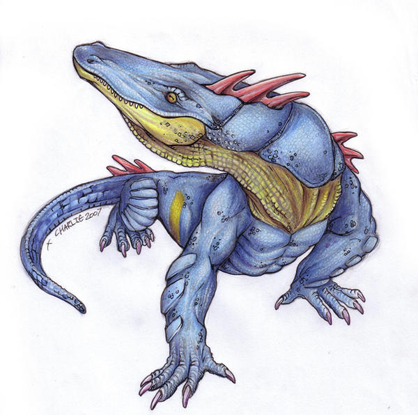 Feraligatr.. by guardianofire