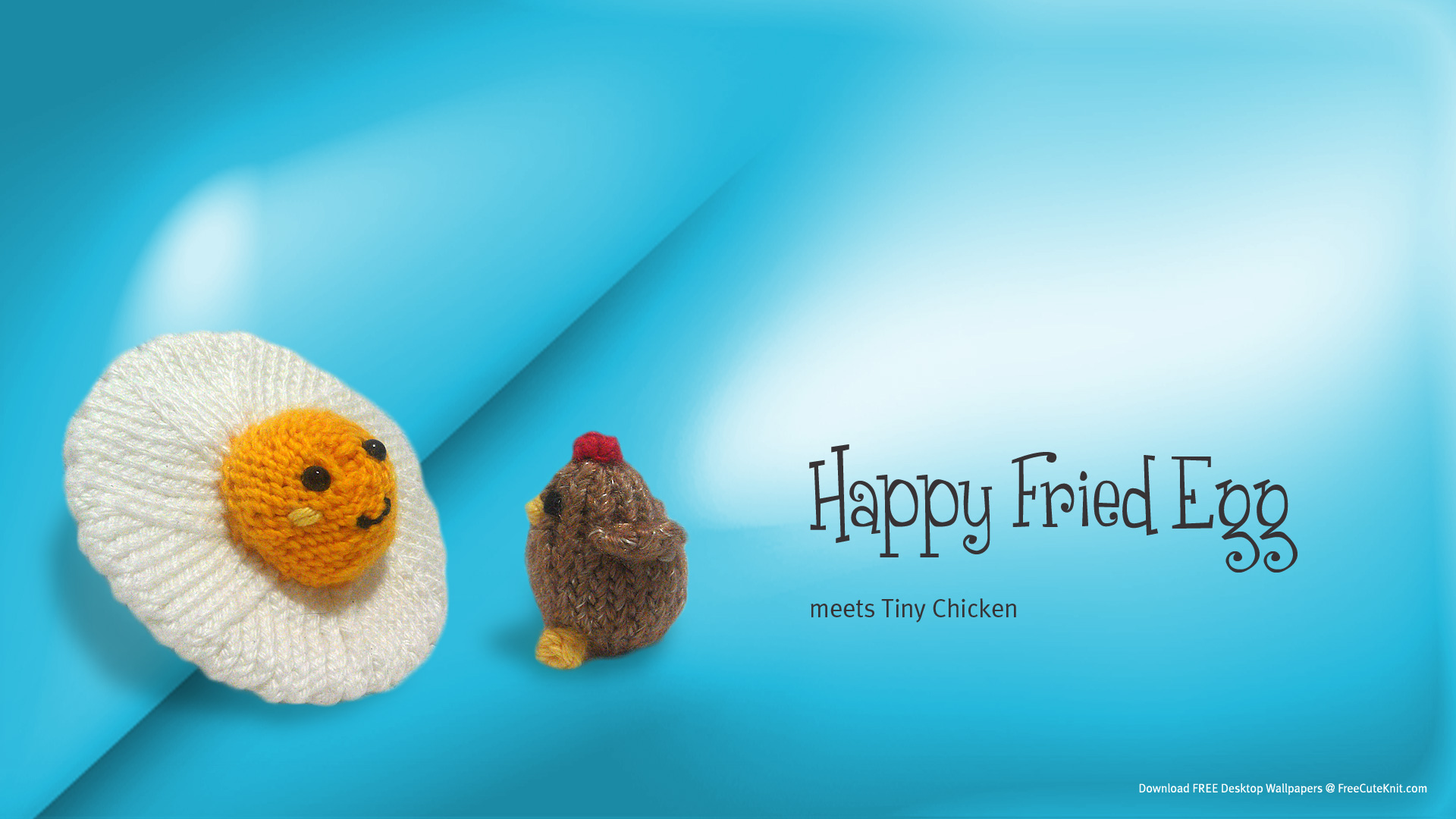 Fried Egg meets Tiny Chicken! by AmareeLis