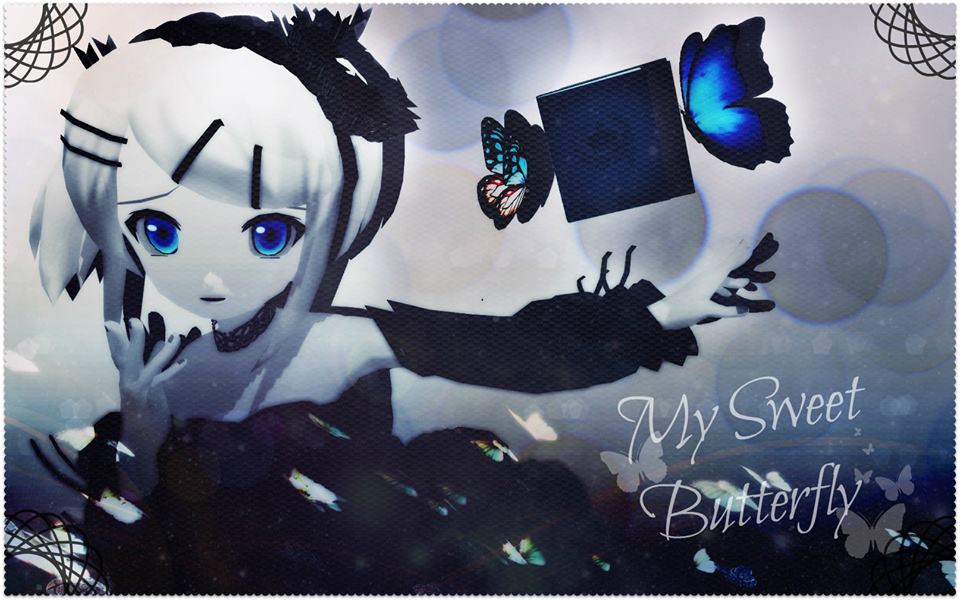 MMD - My Sweet Butterfly (Rin)