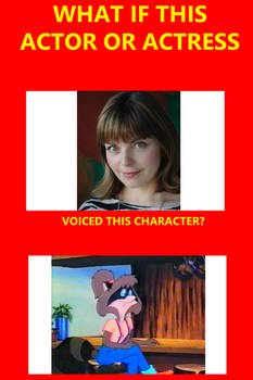 What if Rebecca Shoichet voiced Lisa Raccoon?