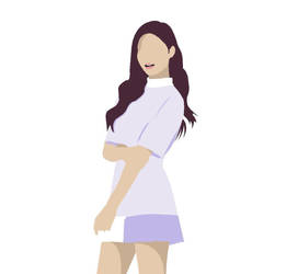 TWICE Chou Tzuyu Minimalist Art