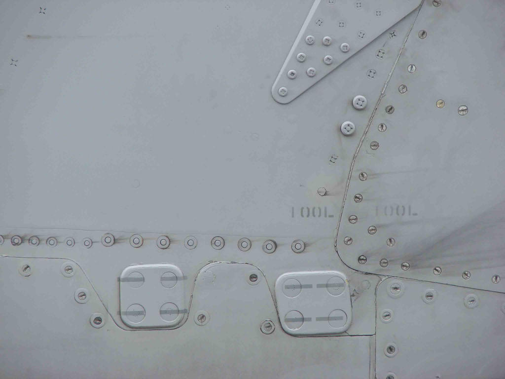 skin of an F-18 Jet-stock