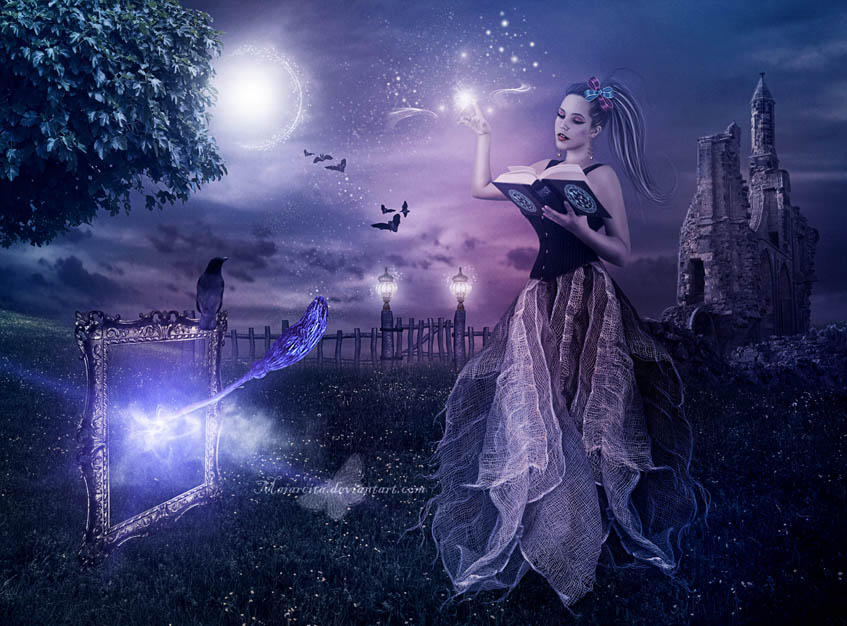 The Magic Broom by maiarcita The Magic Broom by maiarcita