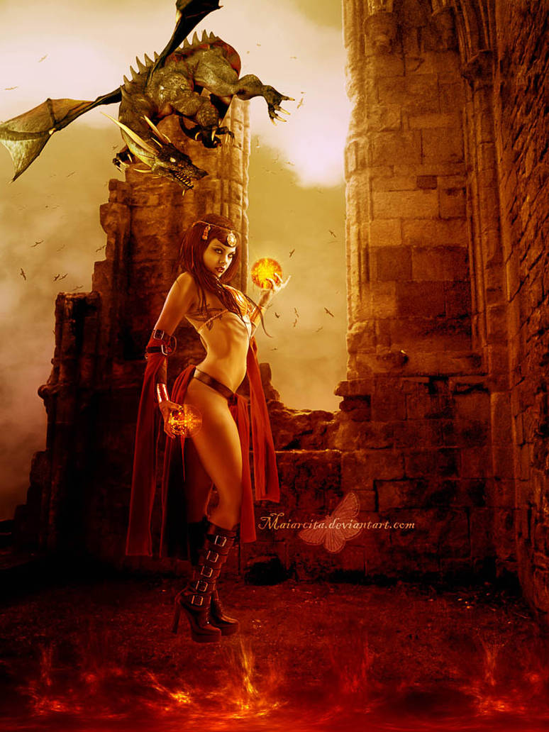 Dragon's Sorceress by maiarcita Dragon's Sorceress by maiarcita