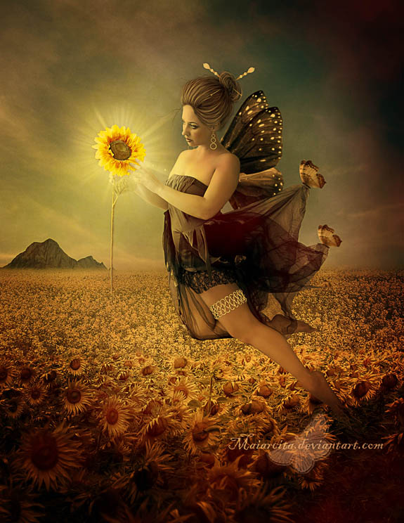 Sunflowers Fairy