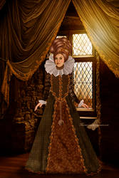 XVII Century Dress In The Spanish Court