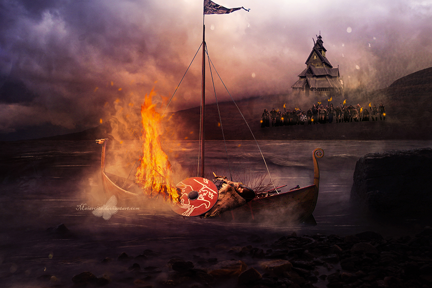 Viking Funeral Ranger Viking Funeral by maiarcita on DeviantArt
